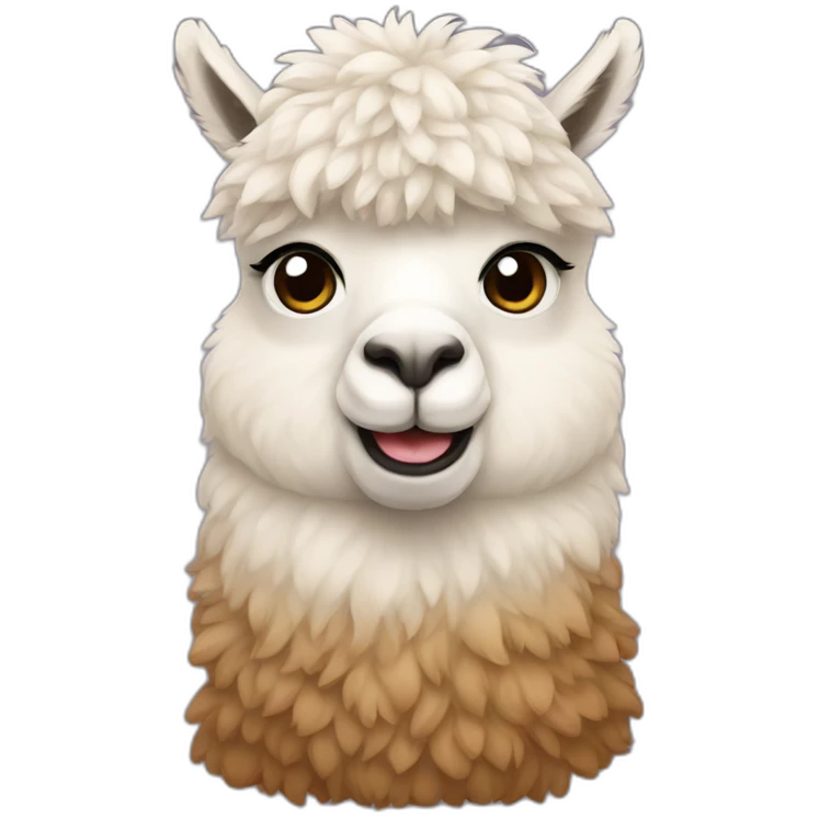 Alpaca emoji