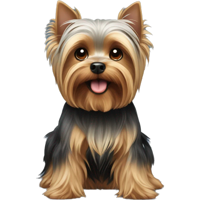 Dog Yorkshire terrier emoji