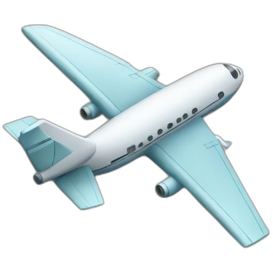 Plane dollar package emoji