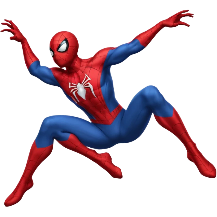 spiderman web slinging emoji