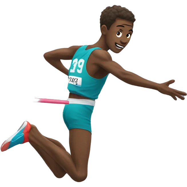 high jump emoji