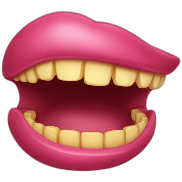 Grosse bite emoji