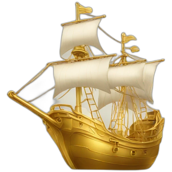 gold ship emoji