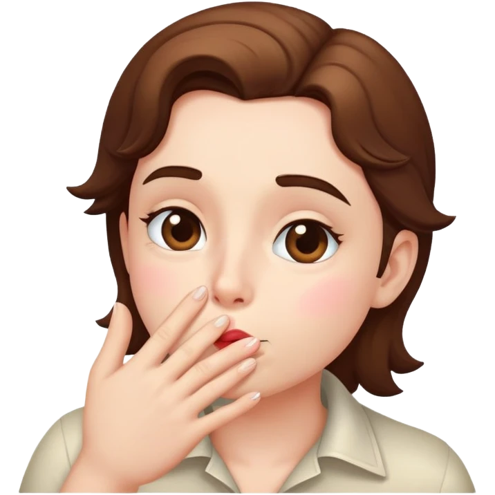 Castor tirando in beso  emoji