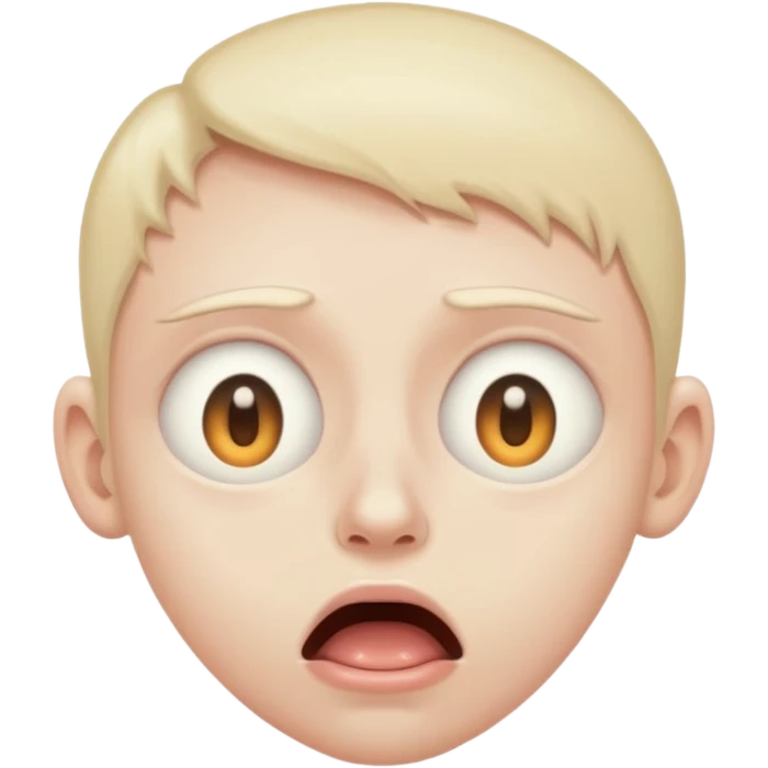 
Emoji 2: Eyes half-open, drool coming out — mentally gone.
 emoji