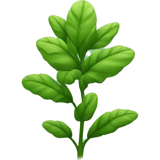useless green plant emoji