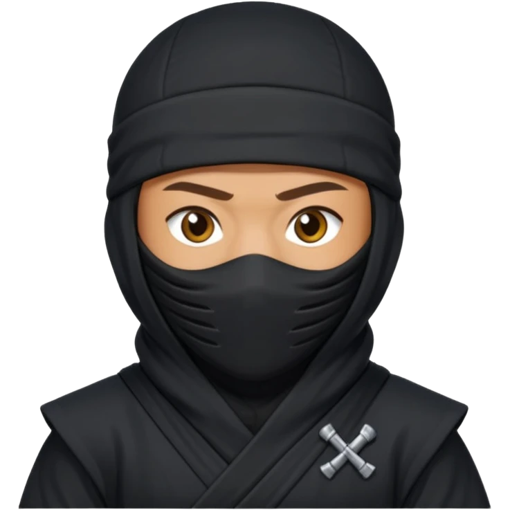 Ninja with MB written on it emoji