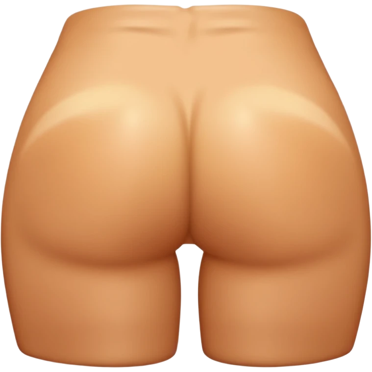 Naked butt  emoji