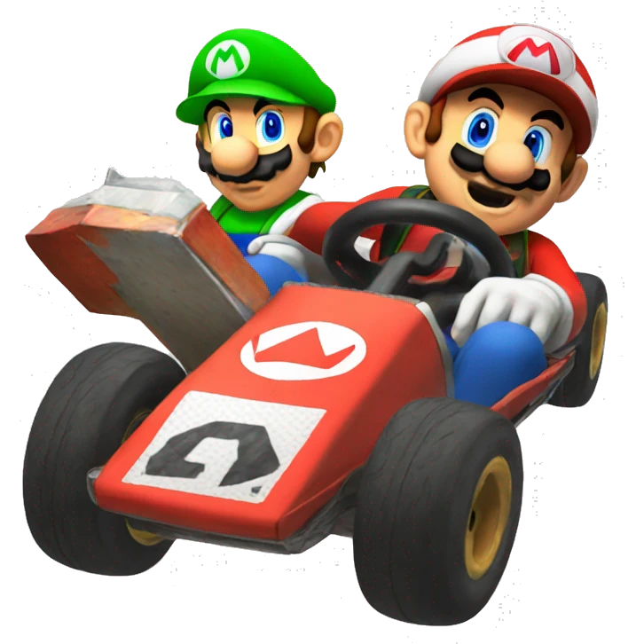 Mario kart emoji