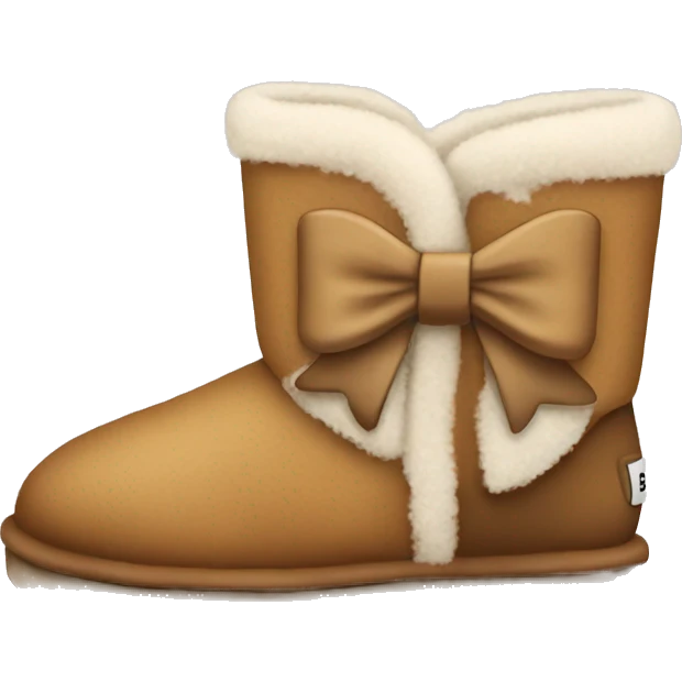 Uggs with bow  emoji
