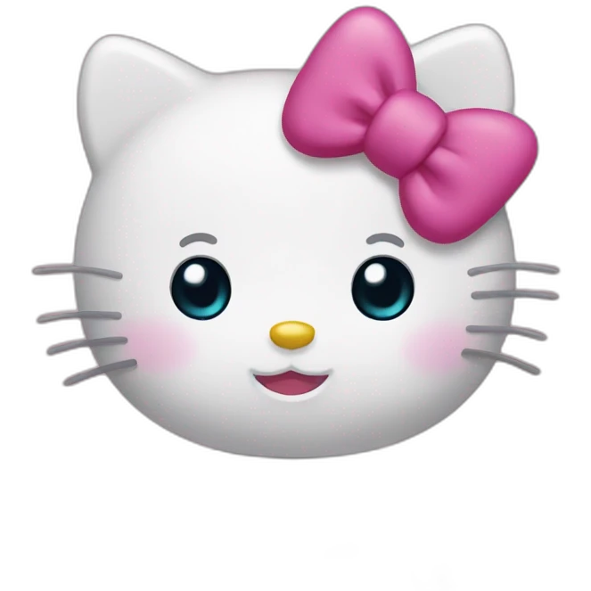 Hello kitty emoji