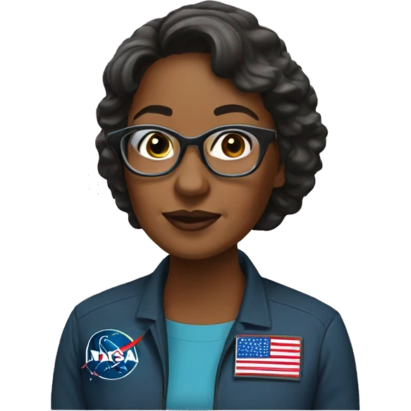 Kathrine Johnson, NASA scientist emoji