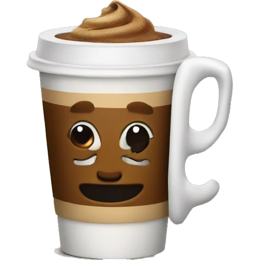 coffee with friend emoji
