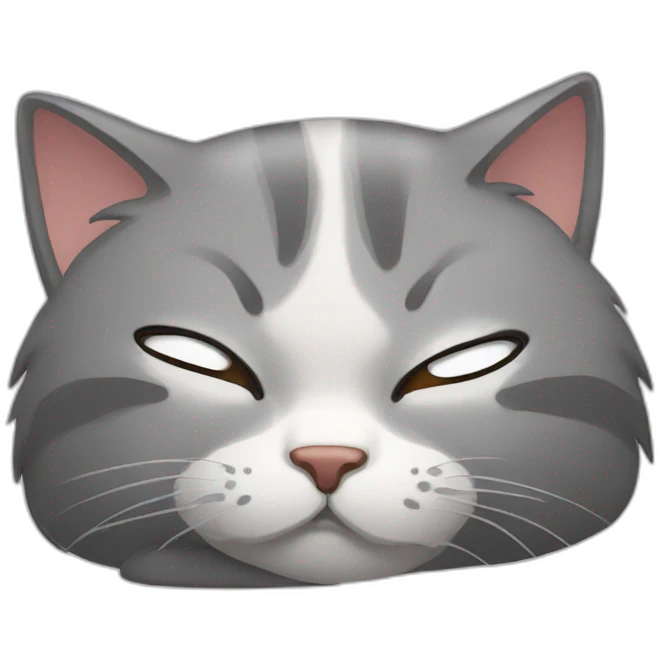 tired cat emoji
