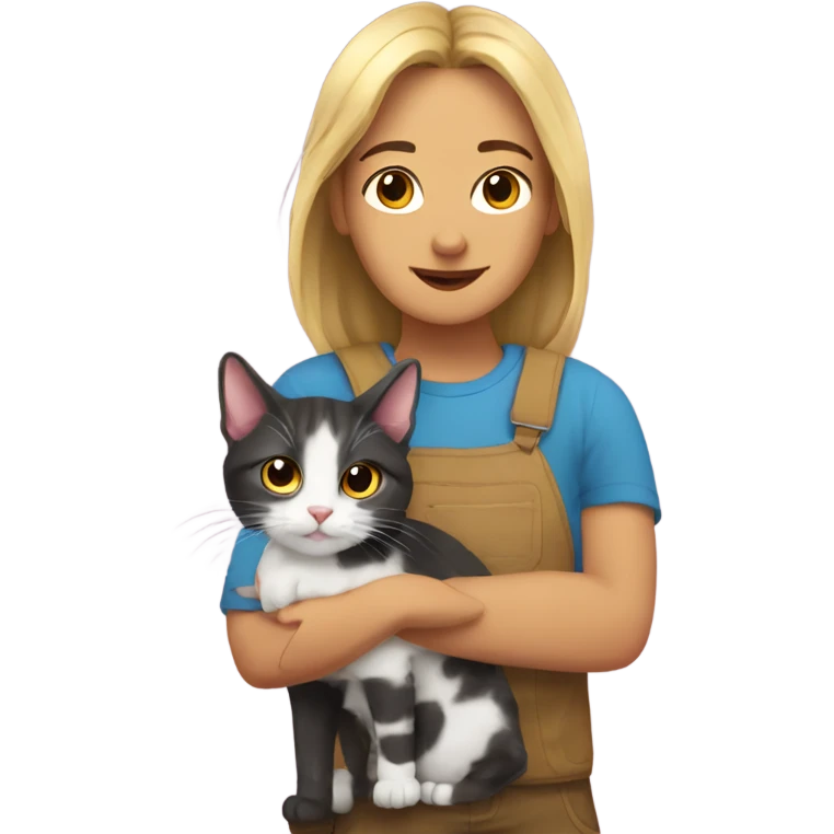 Me with my cat emoji
