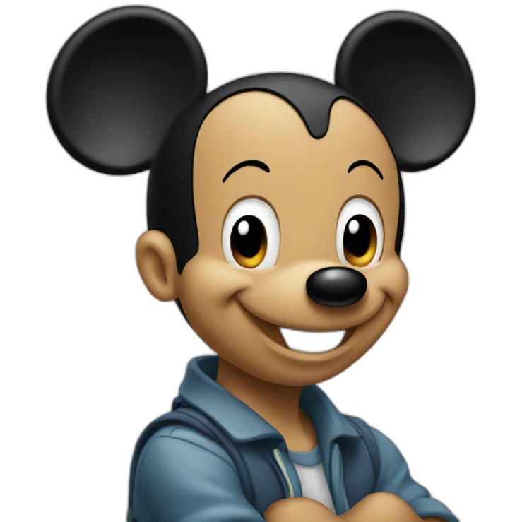 Mickey Mouse emoji