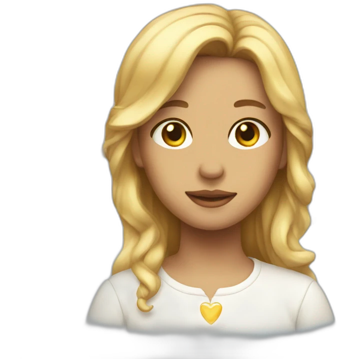 An angel emoji