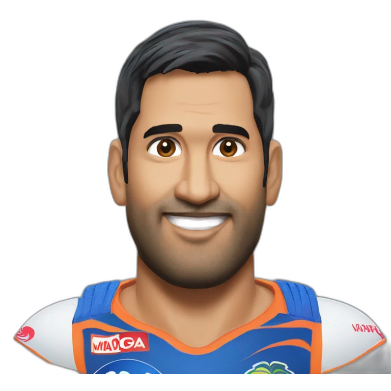 Mahindra Singh Dhoni 7 emoji