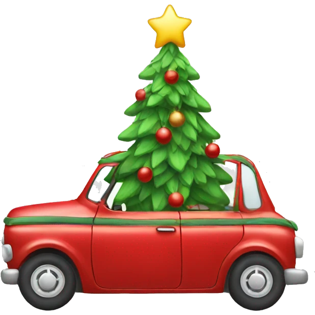 Christmas Car emoji