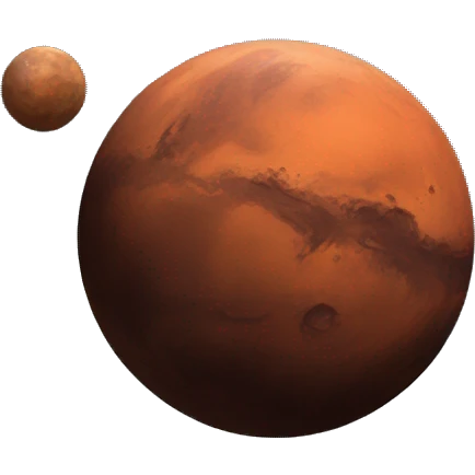 Planet-Mars emoji