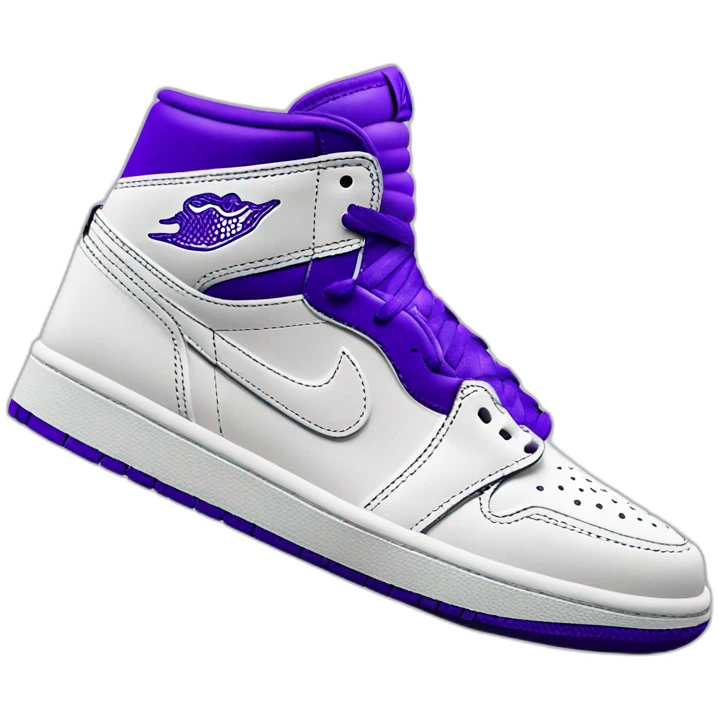 nike-air-jordan-1-purple-and-white-logo-store emoji