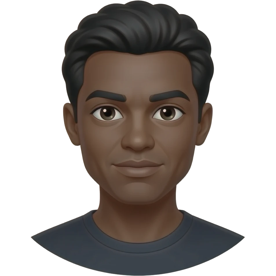 The dark tried emoji