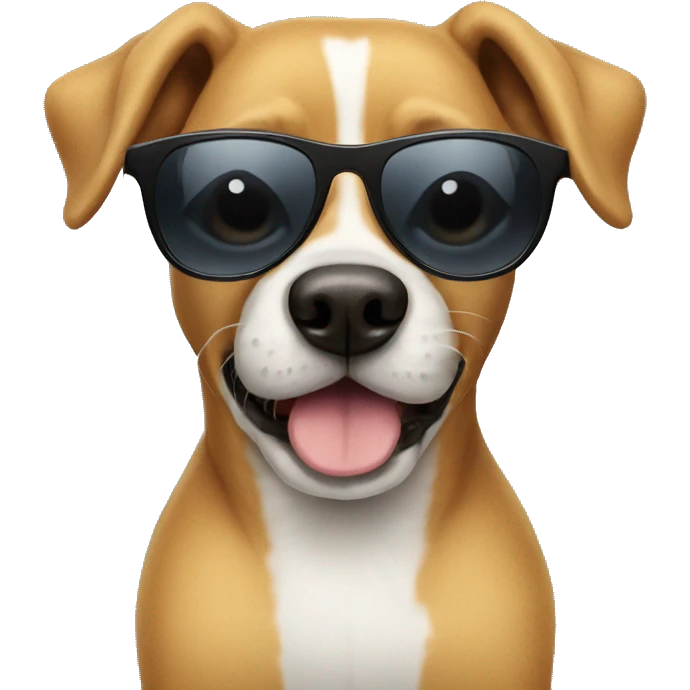 dog with sunglasses  emoji
