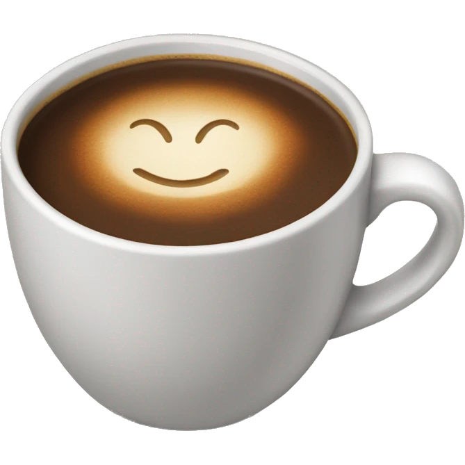 Cup of coffee emoji