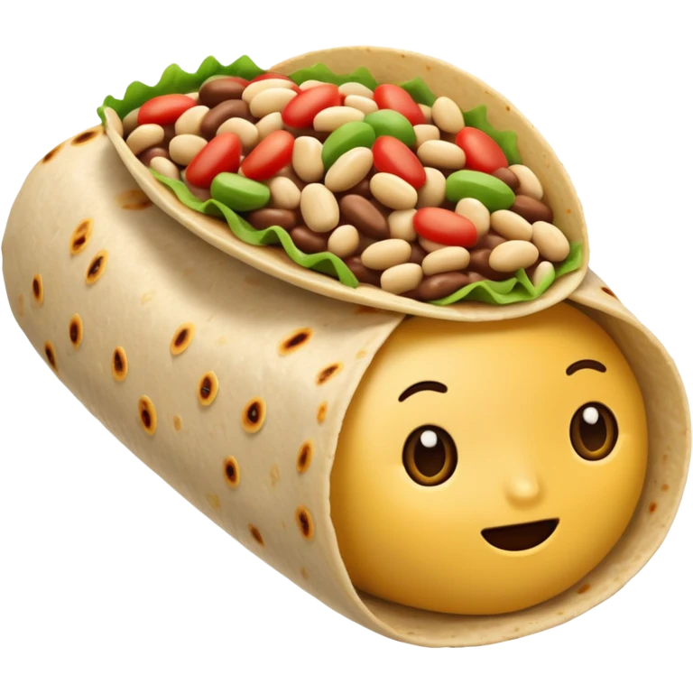 Bean burrito emoji