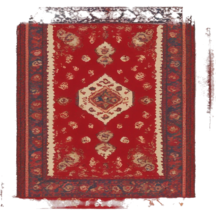 Rug red emoji