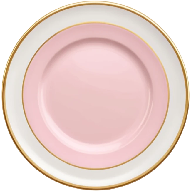 Make a plates, light pink tones, but you can use other colors emoji