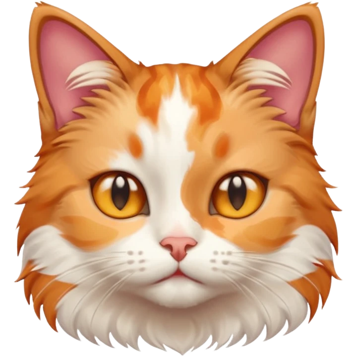 Cat with sunscreen on cat emoji
