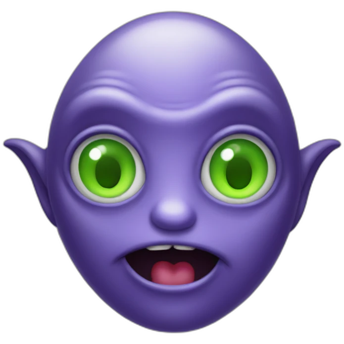 Alien heureux emoji