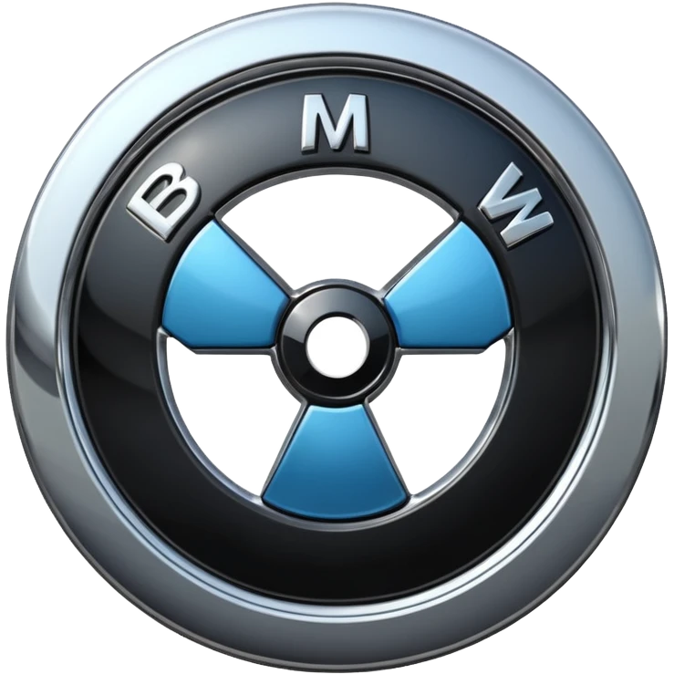 Bmw symbol real without double layer  emoji