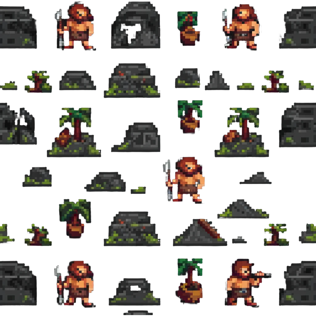 caveman hunting emoji