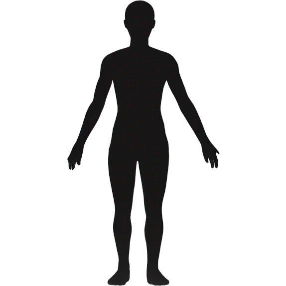 Silhouette of body  emoji