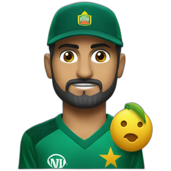 babar azam emoji