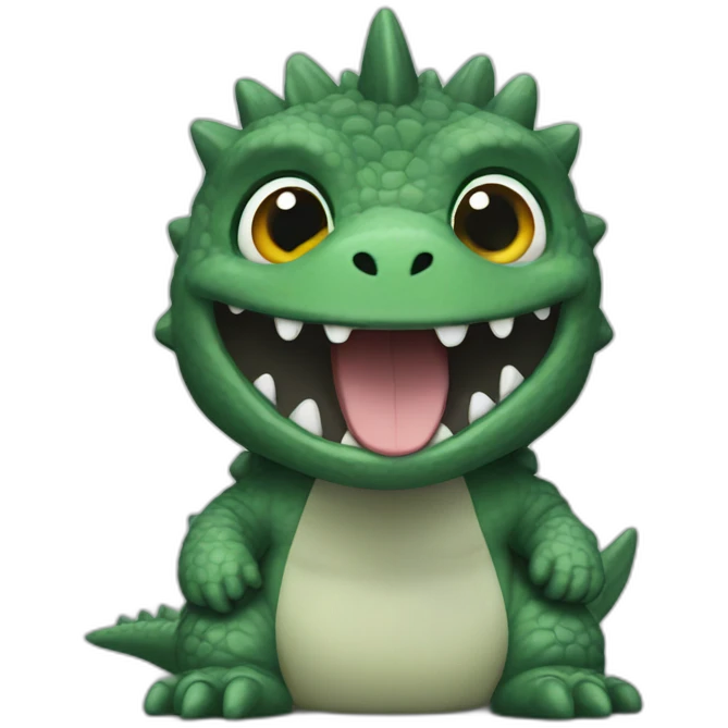 Baby Godzilla emoji