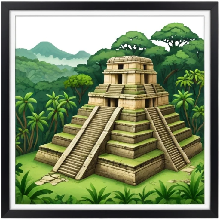 Ruinas de palenque  emoji