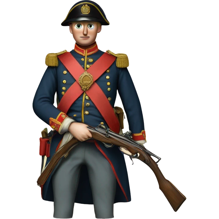 british soldier with rifle 19 century emoji
