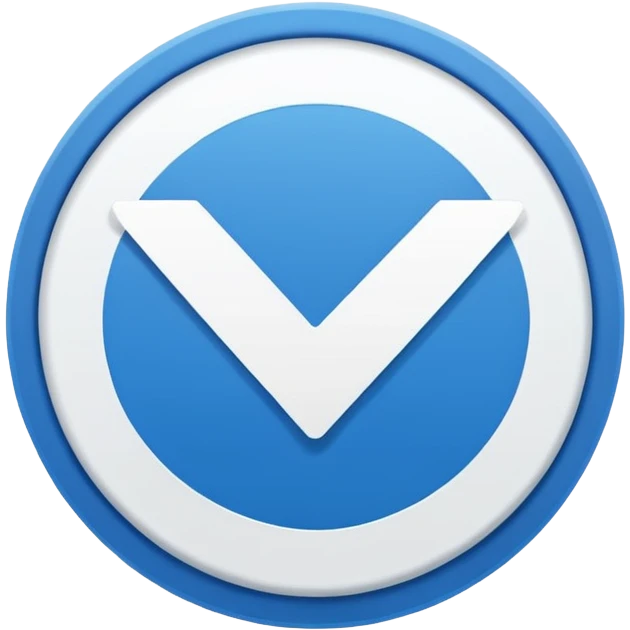 instagram verified badge emoji, blue circle, white check mark, flat design, minimal, official instagram style, no text emoji