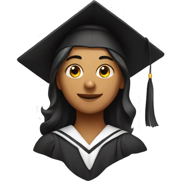 Graduate Indian Student  emoji