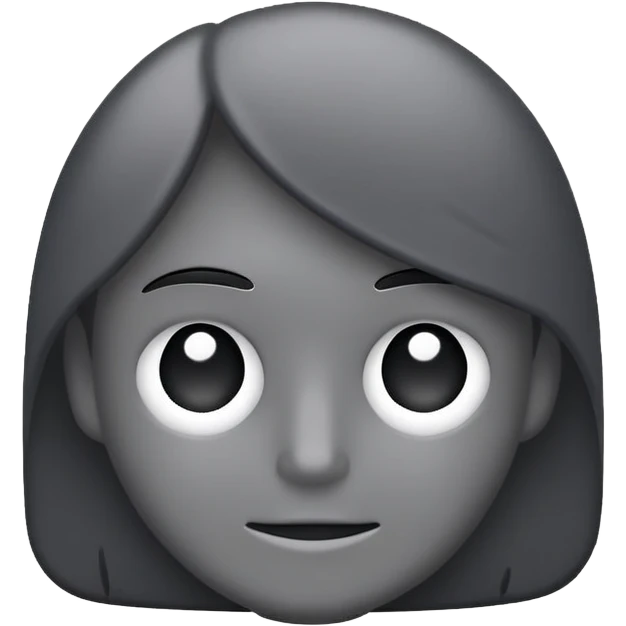 user picture placeholder, dark grey emoji