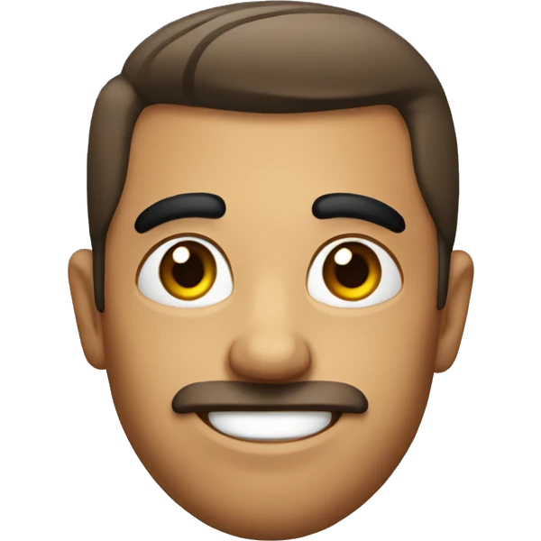 smirking with big eyebrows emoji