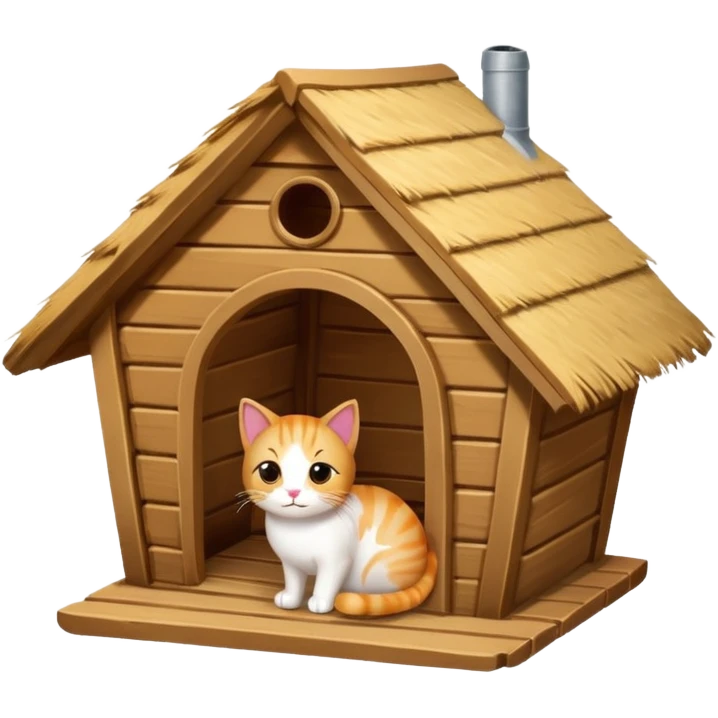 Cat hut emoji