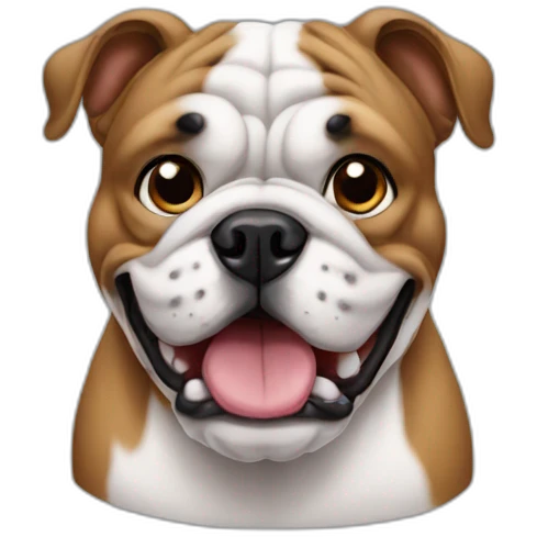 bulldog emoji