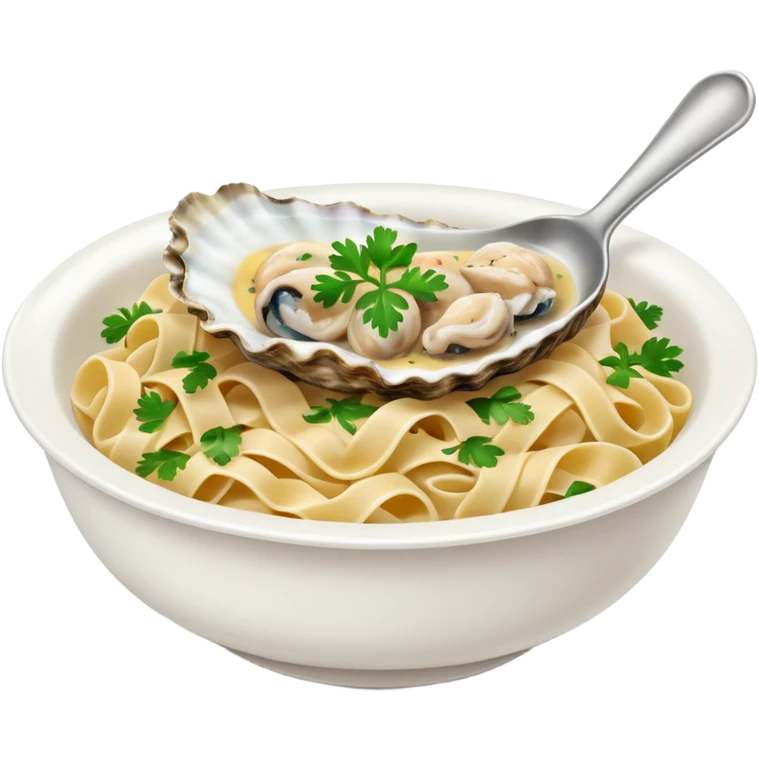 oyster pasta emoji