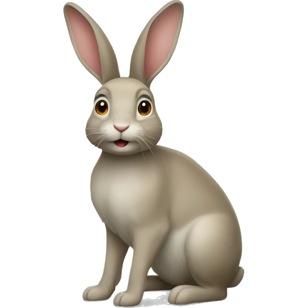 Lapin énervé  emoji