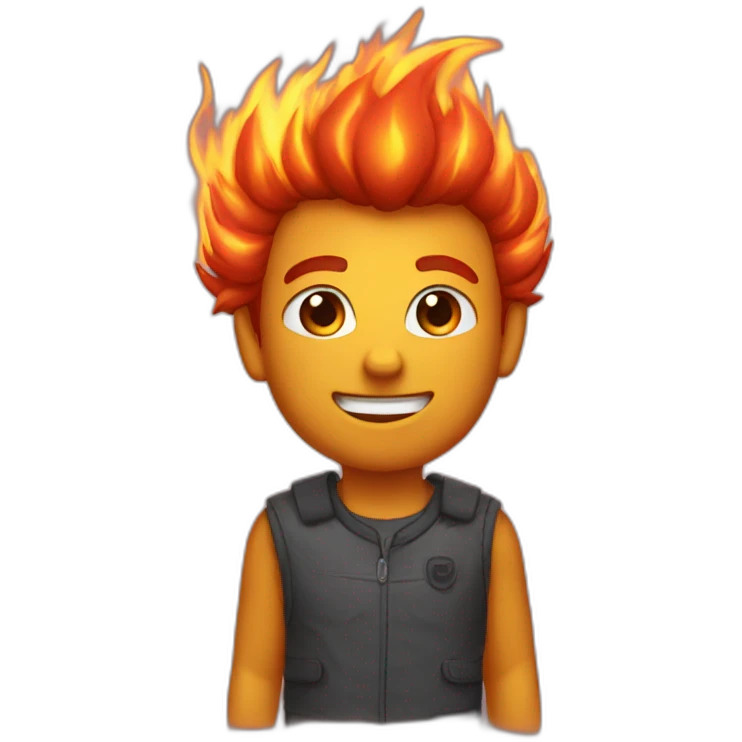 fiery heart  emoji