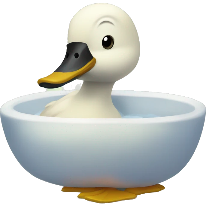 Sad bath duck emoji emoji